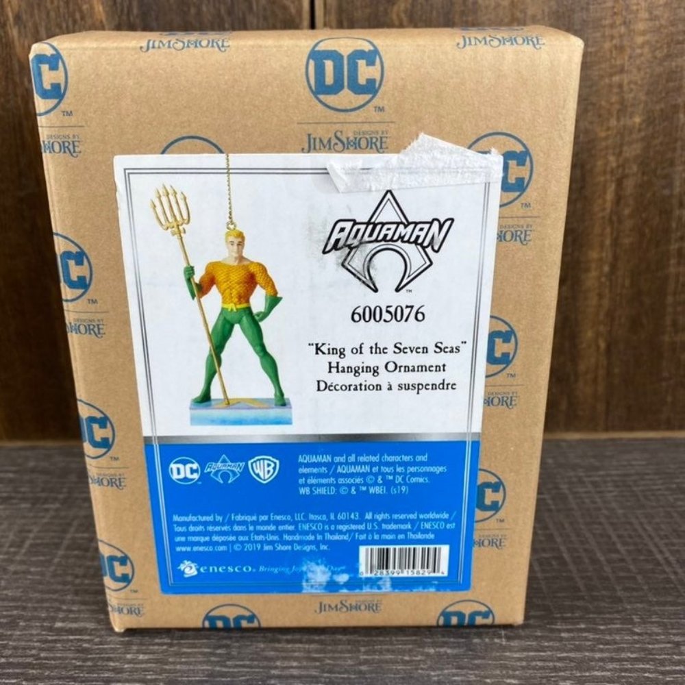 Aquaman Jim Shore Ornament. New.